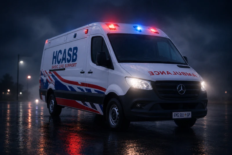 Basic Life Support ambulance