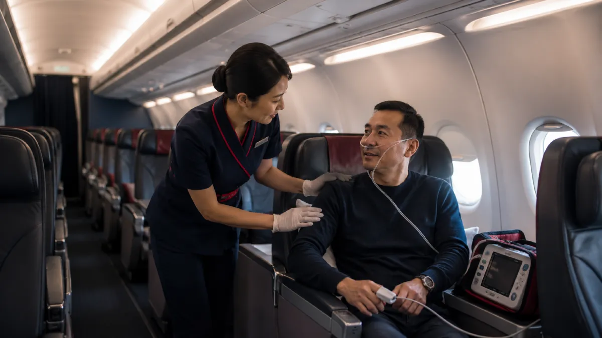 Commercial medical escort