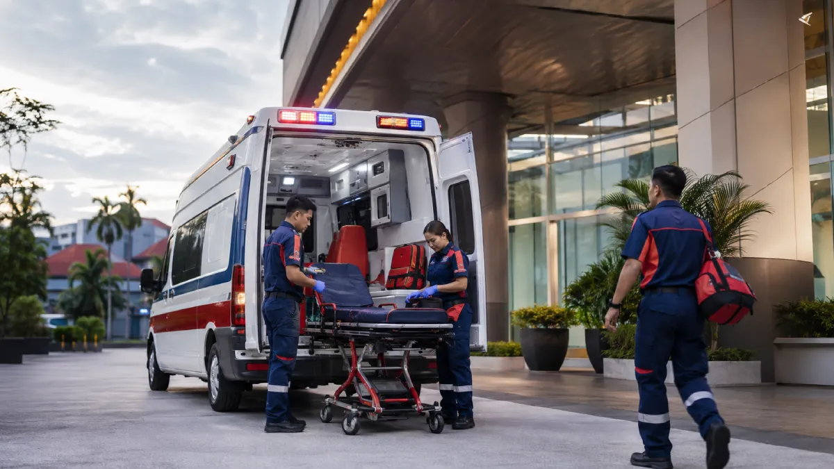 Ground ambulance services
