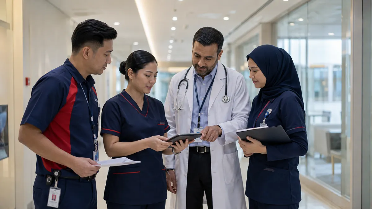 Hospital transfer coordination